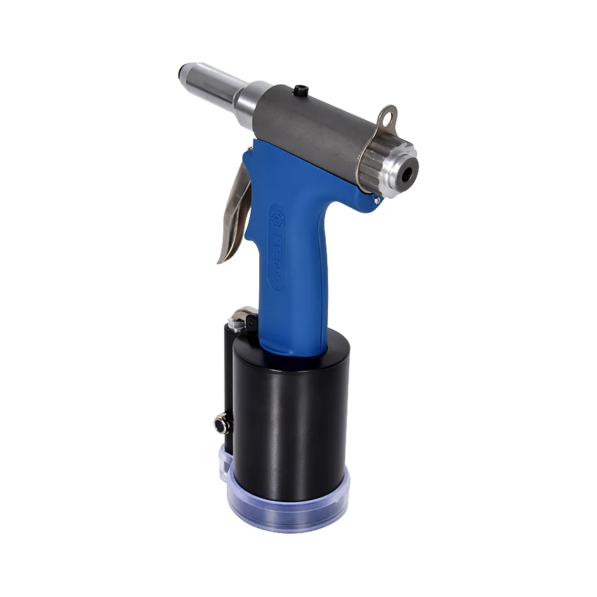 PT5000 Pneumatic Rivet Gun Pull Nail Rivet Machine Blind Gun for 3-5mm Aluminum/Iron/Stainless Steel 0.5-0 .7 Mpa