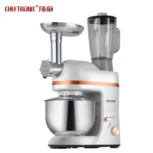 220 В многофункциональный Электрический миксер для теста яйца миксер 5L Блендер с соковыжималка мясорубку Кухня стенд Еда смеситель