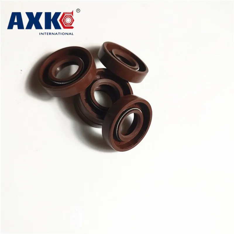 

AXK 1PCS 50x80x8/10/12 52x68x8 Viton FKM Fluorine Rubber Spring Two Lip TC Gasket Radial Shaft Skeleton Oil Seal