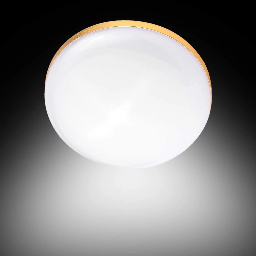 UFO 2835 LED 천장 전구, 알루미늄 황금 에너지 절약 램프, E27, 220V, 15W, 18W, 36W, 50W
