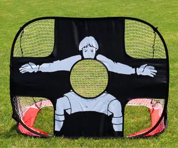 

Wholesale Dual-purpose Portable Folding football gate Soccer goal net Football shooting practice