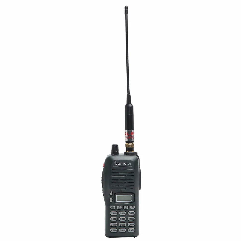 Урожай AL 800 BNC Двухдиапазонный УКВ/VHF 144/430 МГц телескопическая антенна для IC V8/V82/V85