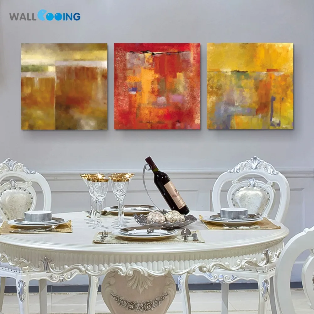 

New hot 3 panel canvas painting abstract graffiti art print home paintings Modular pictures decoration wall art wall cooing