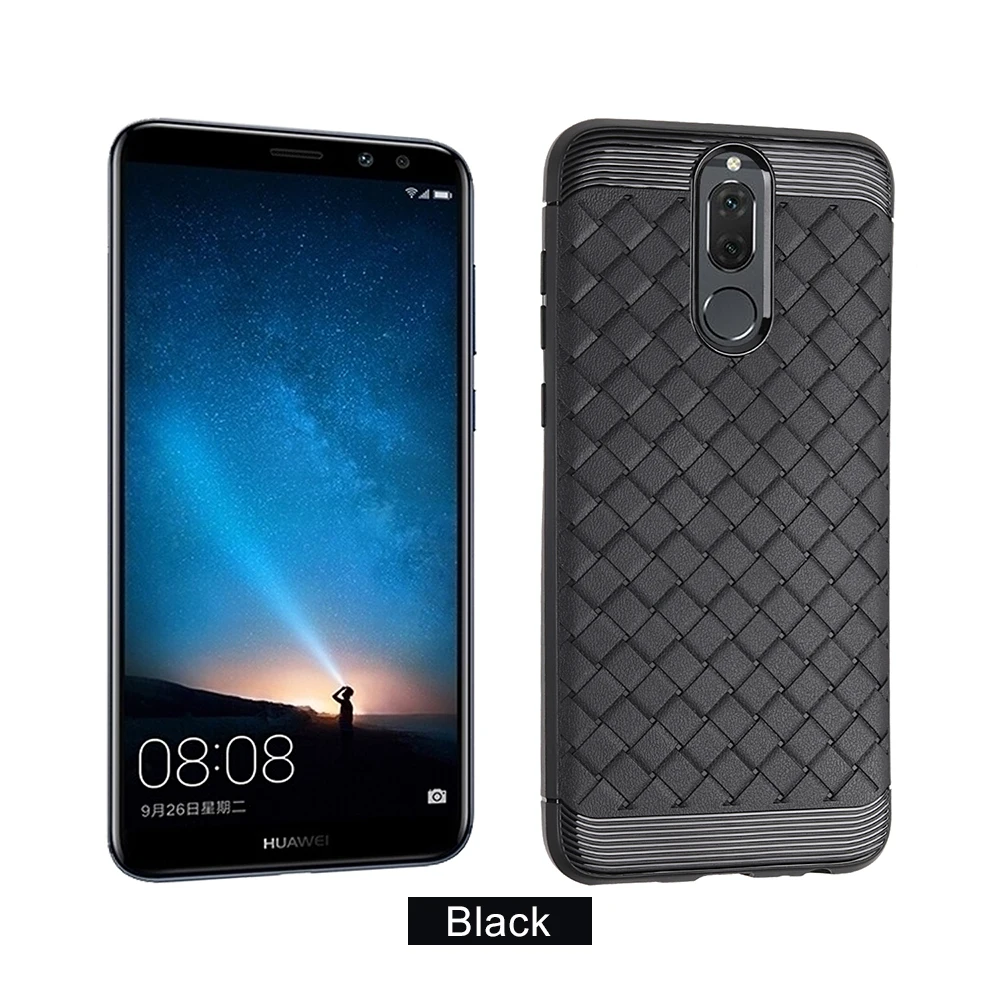 

Phone Cases For Huawei Honor 9 8 Lite Mate 10 Lite Pro Y3 Y5 Y7 P8 P9 Lite 2017 Nova 2i Funda Cover Silicone Weave Soft TPU Case