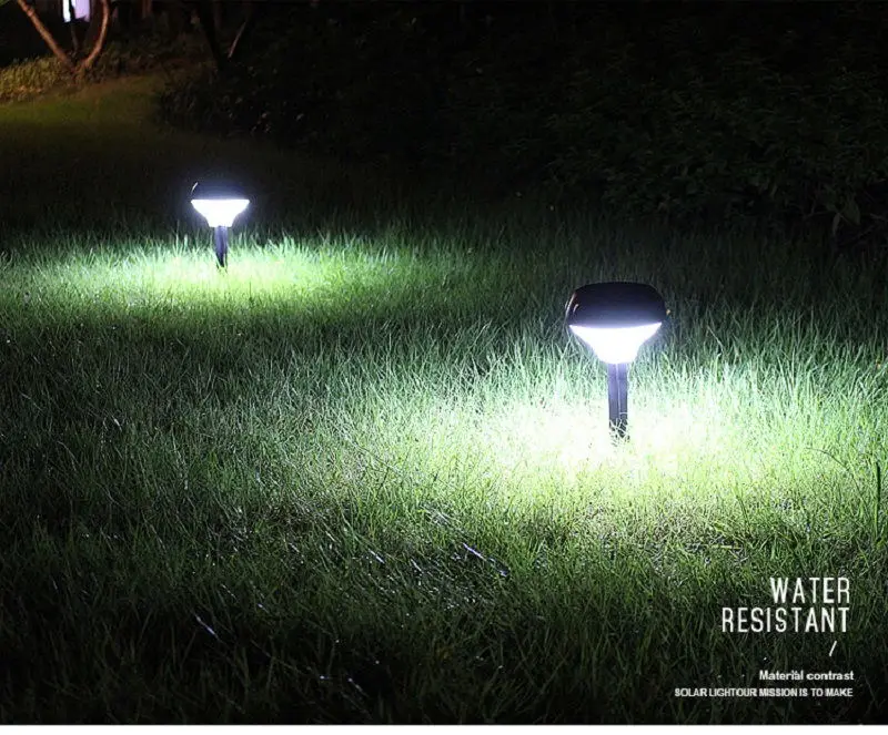 Chiclits Solar Lamp Outdoor Lawn Light 10 Led Microwave Induction Waterproof Lightning Protection Garden Landscape Lighting  (3)