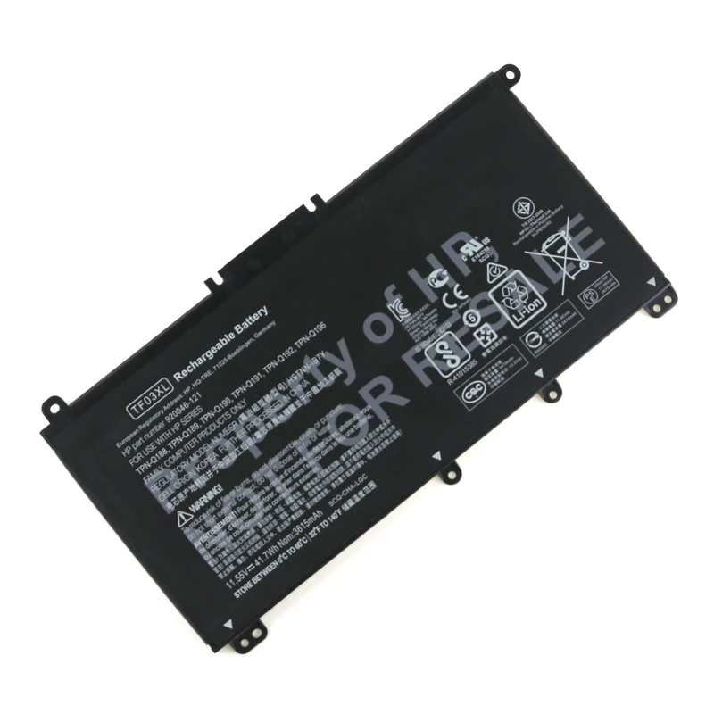 Оригинальный аккумулятор kede 11 55 в 3470 Вт ч 920046 мАч TF03XL фотоаккумулятор для