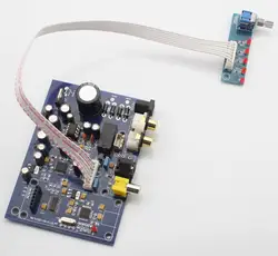 AC9V/DC12V 15 Вт AK4490 + AK4118 4 канала вход, DAC декодер Совета USB волоконно-оптический Вход