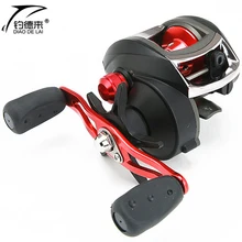 FDDL левый/правый рук 8,1: 1 Наживка литья Рыболовная катушка магнитный тормоз капли воды колеса Катушки перетащите Мощность 8 кг Карп рыболовные снасти