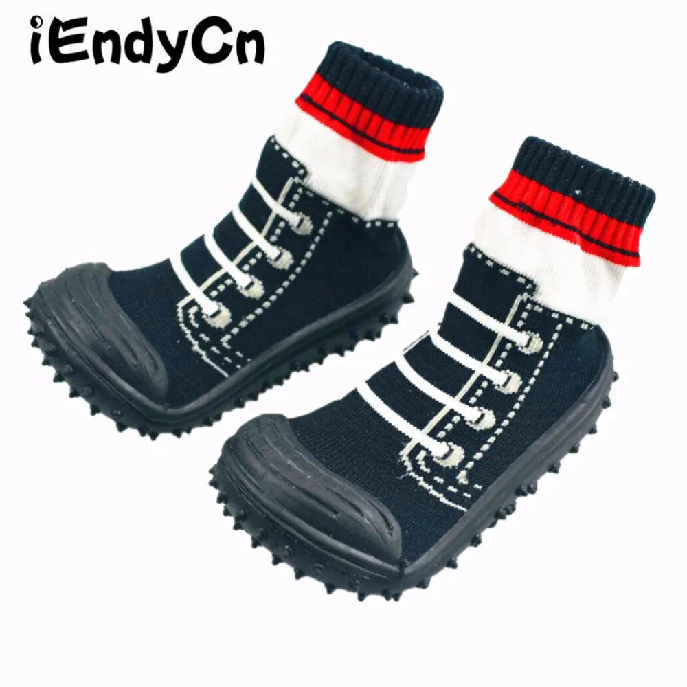 iEndyCn Baby Socks Soft Bottom Non slip Floor Rubber Soles Toddler Girl