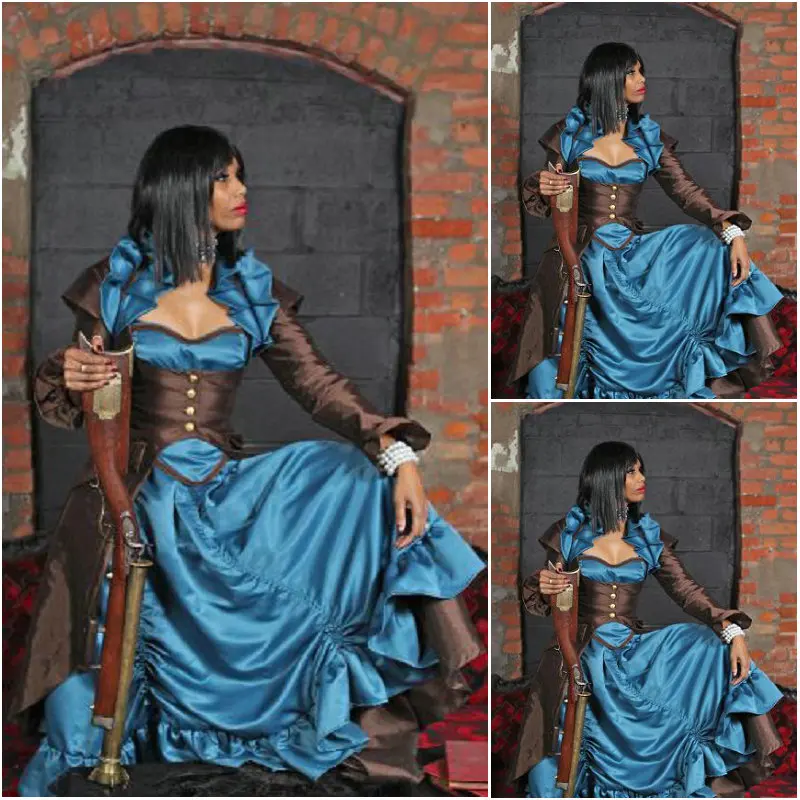 

On sale SC-010 Victorian Gothic/Civil War Southern Belle Ball Gown Dress Halloween dresses Sz US 6-26 XS-6XL