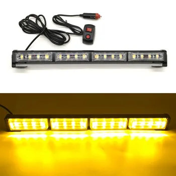 

16 LED High Power lightning LED Strobe Light Fireman Flashing light Police Emergency Warning Flash lamp Car Truck light bar 12V
