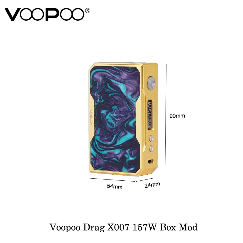Классический мод для электронных сигарет Voopoo Drag X007 157 Вт контроль температуры