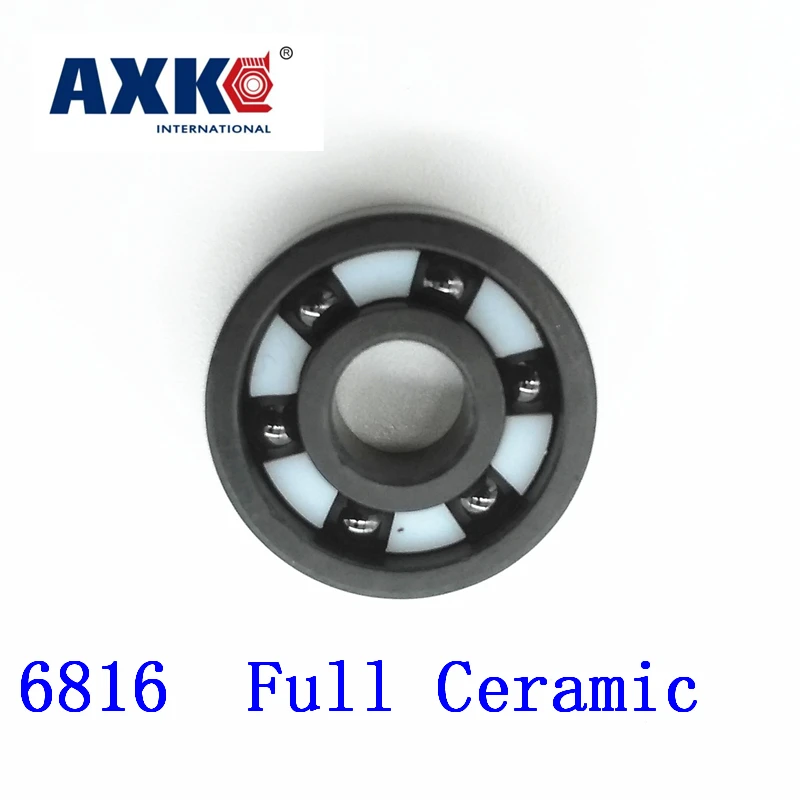 

2023 Hot Sale Rushed Rolamentos Axk 6816 Full Ceramic Si3n4 80x100x10 61816 80mm/100mm/10mm Ball Bearing