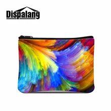 Красочные кошельки для монет, эластичный бумажник для женщин, модный принт, сумка для монет для девочек, повседневный стиль, Детская сумка для монет, маленькие сумки для денег