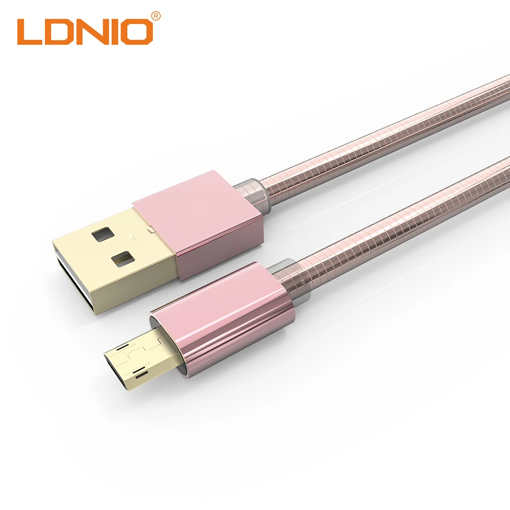 

LDNIO Micro USB Cable For Samsung Xiaomi Mobile Phone 1m Data Transfer Line Fast Charging Cord Adapter Connector