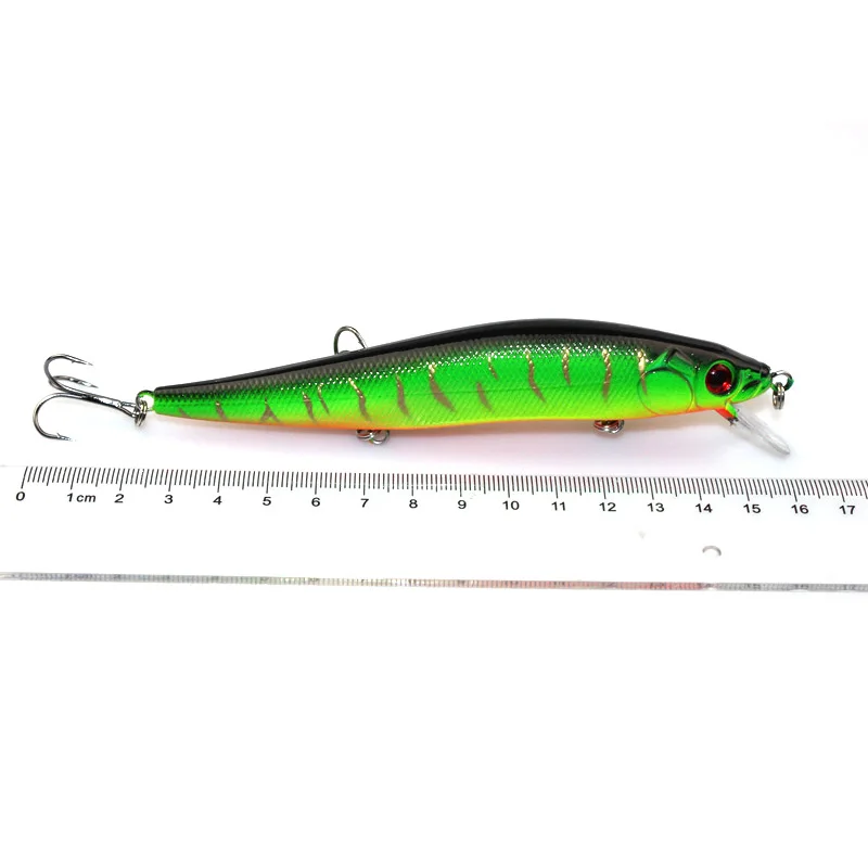 1 unids 14 cm 23g Minnow Señuelos de pesca japonesa iscas artificiais para pesca Crankbait bajo 3D ojos cebo duro pesca WQ251 1 unids 14 cm 23g Minnow Señuelos de pesca japonesa iscas artificiais para pesca Crankbait bajo 3D ojos cebo duro pesca WQ251