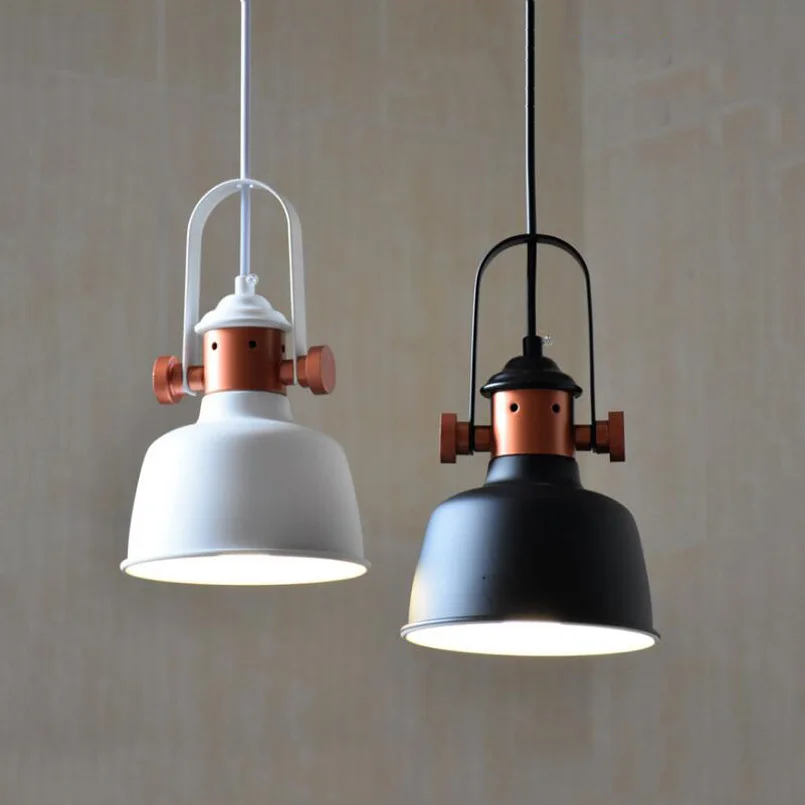 

Nordic chandelier post-modern dining living room pendant lamp Suspension Light E27 iron lamps cafe countryside droplight