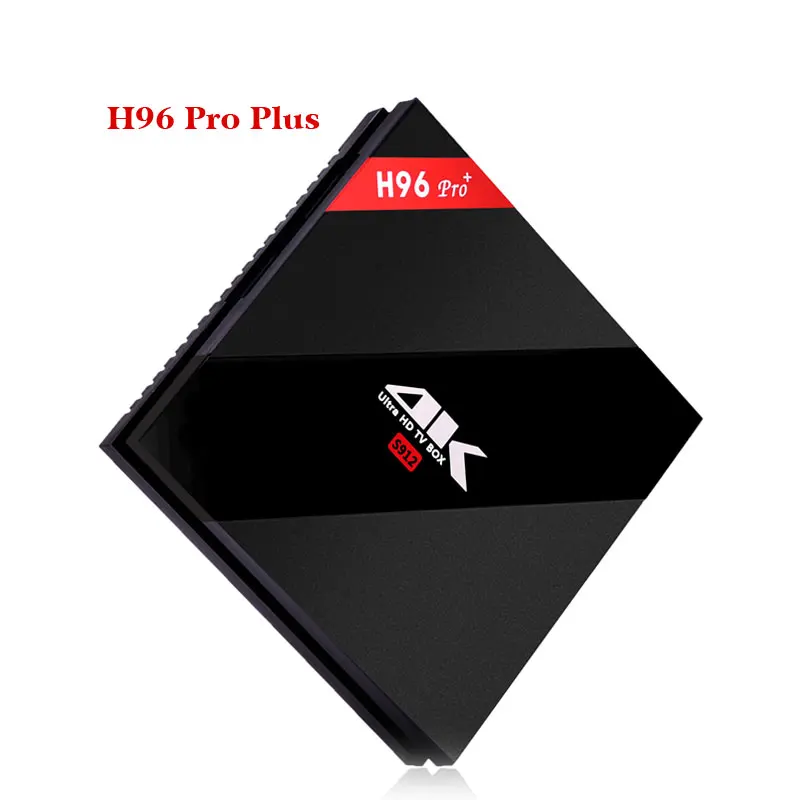 H96 Pro Plus Amlogic S912 Android TV Box 2 GB/3 GB 16 GB Octa Core 2.4G/5GHz WIFI 4 K Smart Set top Box IP TV Media Player