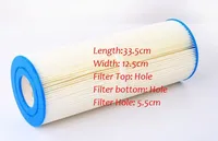 unicel C-4950 Cartridge filter and spa filter L:33.5cm Diameter: 12.5cm Pleatco PRB501N Filbur PRB50-IN FC-2390 Darlly 40506 2