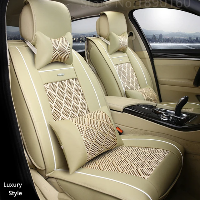 (Front + Rear) Special Leather car seat covers For Lexus All Models