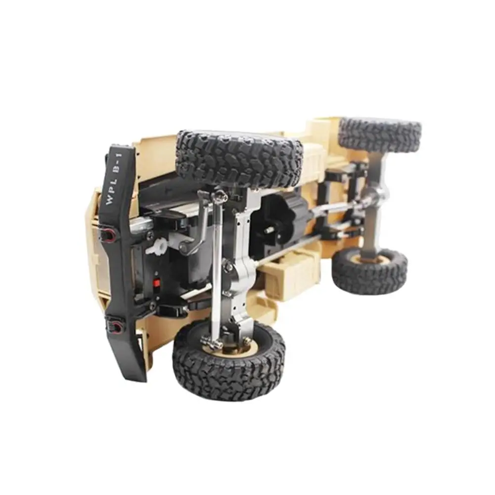 

WPL 1/16 Remote Control Car Six-Drive Truck Upgrade Accessories Metal Front Middle Rear Axle Assembly