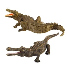 New 2017 1pcs Simulation Animals Crocodile Action Figures Model Kids font b Toy b font Learning