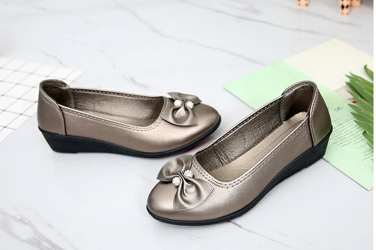 Г. модная обувь медсестры из искусственной кожи женская повседневная обувь на платформе женские мокасины без застежки на плоской подошве zapatos mujer