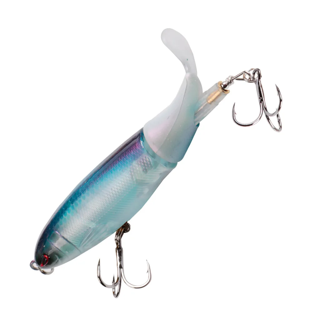 Пропеллер приманка для рыбной ловли 10 см/13 г Whopper Popper Topwater искусственная жесткая