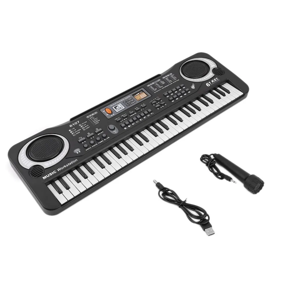 

Multifunction and Delicate 61 Keys Digital Music Electronic Keyboard Board Toy Gift Electric Piano Organ for Kids