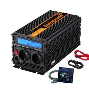 

inverter 12v 220v 1000W LCD inverter pure sine wave with newest remote