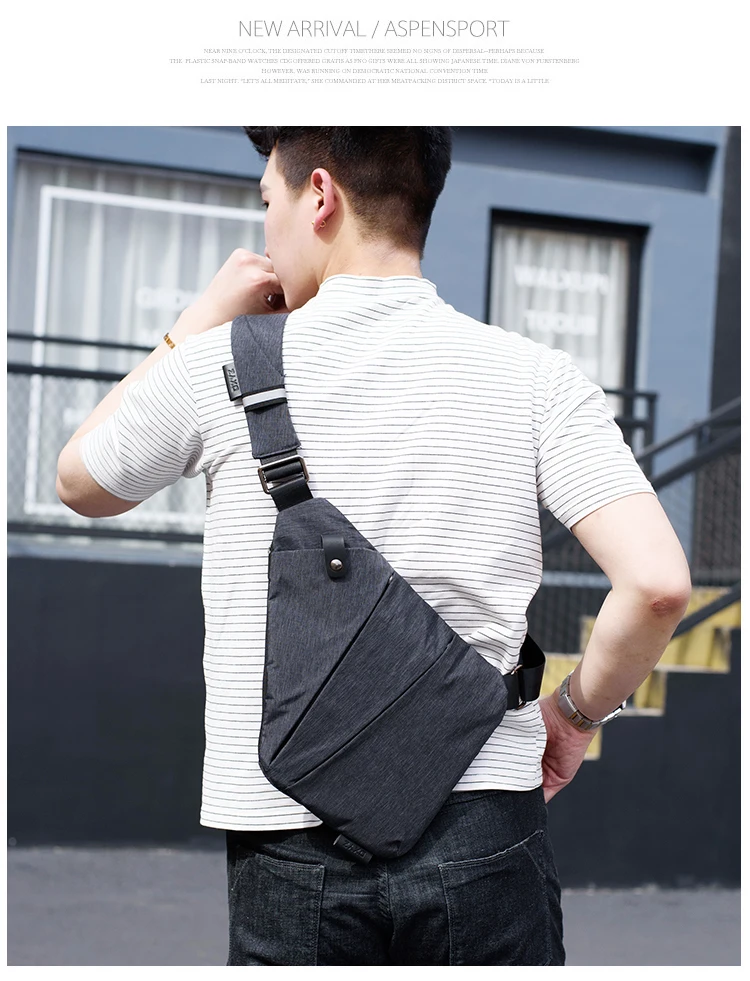 Новая мода для мужчин Путешествия бизнес Burglarproof сумка на плечо Противоугонная безопасности кобура ремень цифровой хранения нагрудные сумки