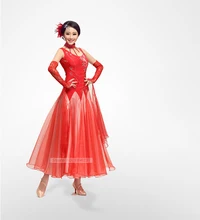 Standard Ballroom Dresses Women Elegant Waltz Tango Dancing Wear Lady’s Ballroom Competition Dance Dress