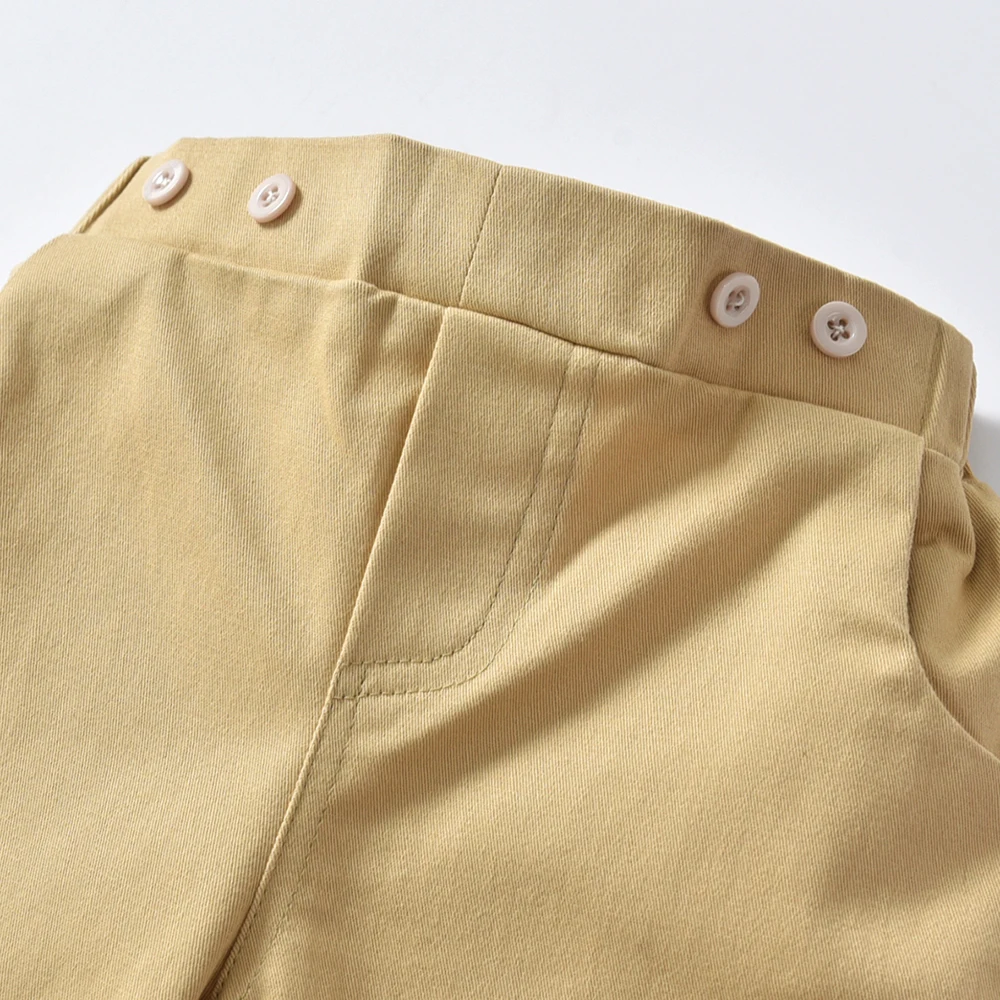 Spring Solid ColorBoys Baby Pants Toddler Kids Casual Autumn Cotton Straight Babies 6-24Months Trousers for Babysuit Trousers4