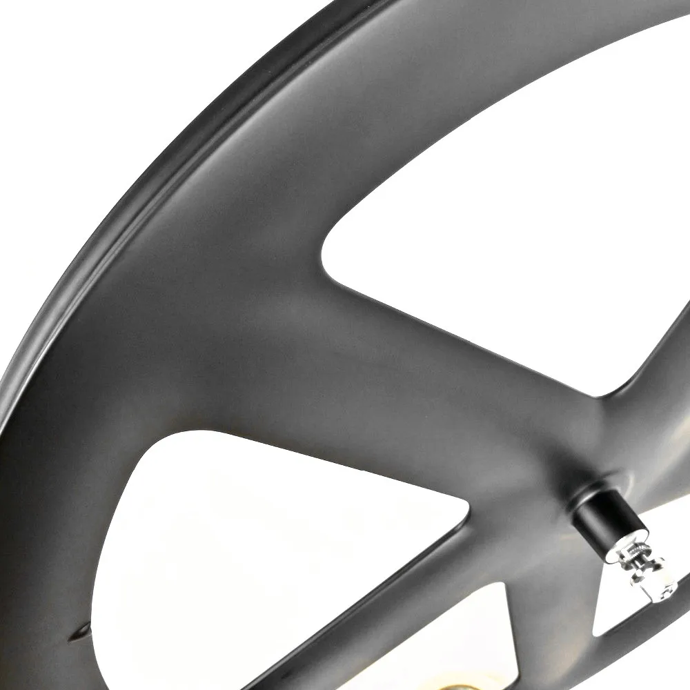 carbon 5 spokes wheels Carbon 5 Spokes Clincher/Tubular Wheels Five-spoke carbon wheelset for Track/ Road Bike UD/3K matte