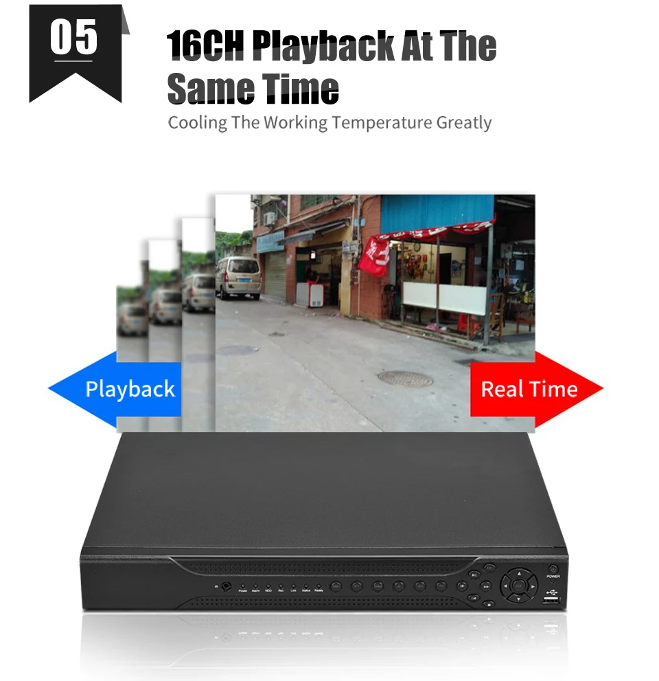 Besder 16CH AHD CCTV DVR 1080P 16 Channel AHDH 1080P Гибридный видео рекордер ONVIF PTZ 4CH Сигнализация I/O 6CH аудио 16CH воспроизведение HVR