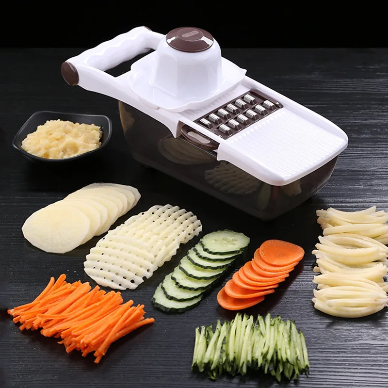 

Manual Vegetable Shredder Cutter Multi-function Stainless Steel Potato Chopper Slicer Fruit Grater Shredded Slice Kitchen Gadget