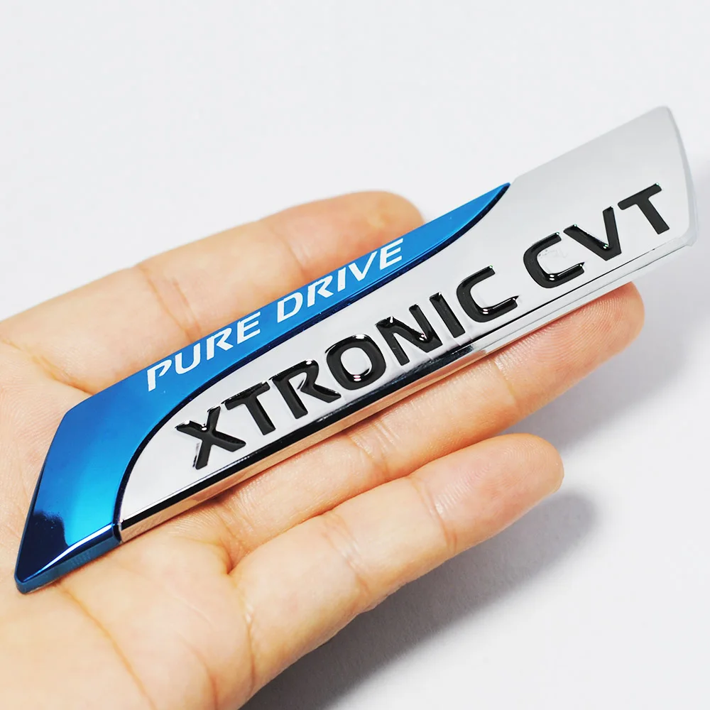 Для Nissan Metal Pure Drive XTRONIC CVT Nismo Эмблема значок хвост наклейка Qashqai X Trail Juke Teana Tiida Sunny Note