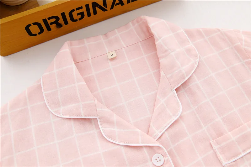 plaid cotton pijamas (7)
