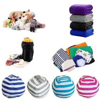 

EXTRA LARGE Stuffed Animal Toy Storage Bean Bag Kids Bean Cover Soft Seat L