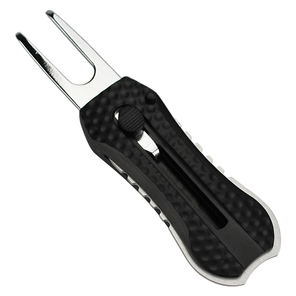 

1 Pcs Golf Fork Golf Divot Repair Spring Tool Pitch Groove Cleaner Magnetic Putting Green Fork Drop Ship