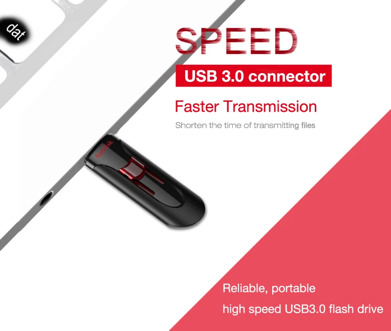 SanDisk CZ600 USB флэш-накопитель 128 Гб супер скорость USB 3,0 карта памяти 256 ГБ USB 3,0 флеш-накопитель 16 ГБ 32 ГБ U диск