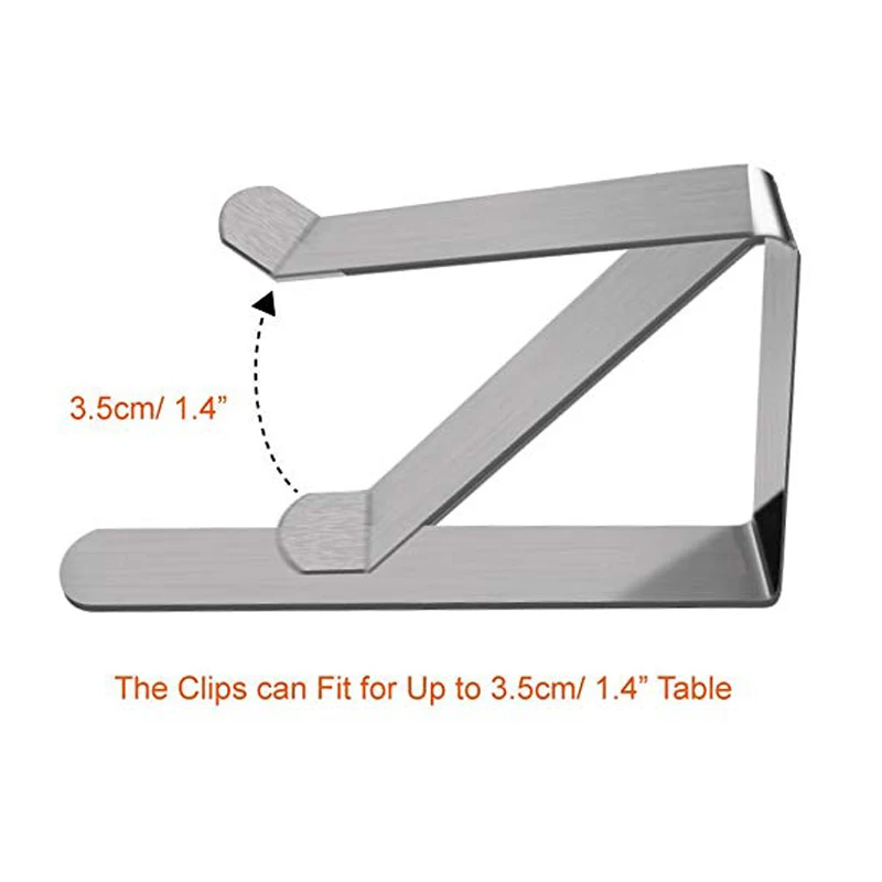 30 Packs Tablecloth Clips Stainless Steel Table Cover Clamps Kitchen Table Linens Clips Tabletop AccessoriesTable Cloth Holders 30 Packs Tablecloth Clips Stainless Steel Table Cover Clamps Kitchen Table Linens Clips Tabletop AccessoriesTable Cloth Holders