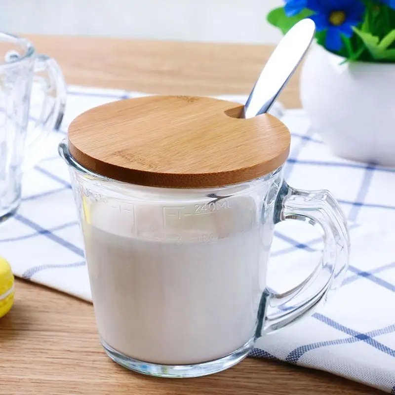 Бамбуковая чашка крышка Coaster баррель уплотнение крышки кружка охватывают различные размеры банку деревянной крышкой кружка Кофе молоко Чай крышки чашек