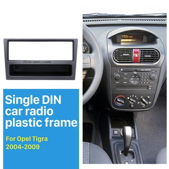 

Seicane Single Din Car Radio Fascia Trim Kit for OPEL Corsa (C) Meriva Omega (B) Vectra Vivaro Frame Surround Panel Stereo Dash