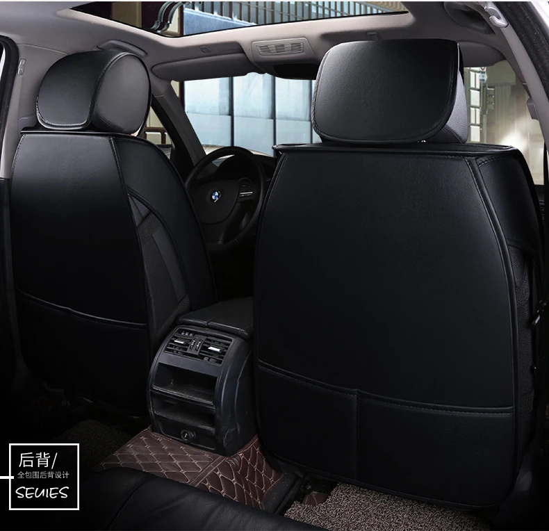 5 сидений(передние+ задние) чехол для автокресла для Ford Edge Mondeo Ecosport Focus kuga, Land Rover Freelander 2