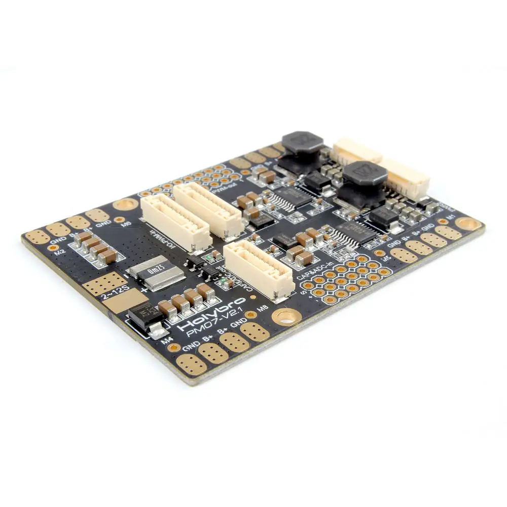 Holybro Pixhawk 4 Контроллер полета STM32F765 32 бит ARM w/PM07 управление питанием 5 в UBEC ausганг