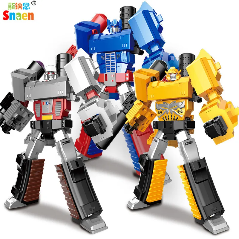 Snaen Transformation G1 KO Assembly Gun Robot Military Model Metal Alloy Action