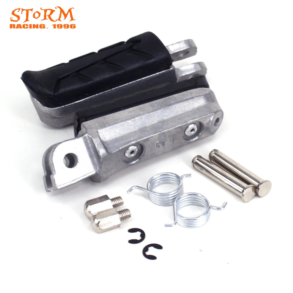 Motorcycle Front Foot Pegs Footrest Pedals Aluminum For HONDA CBR1000  VTR1000 Firestorm XL1000 Varadero CB1100 CBR1100 CB1300-in Foot Rests from  Automobiles ...