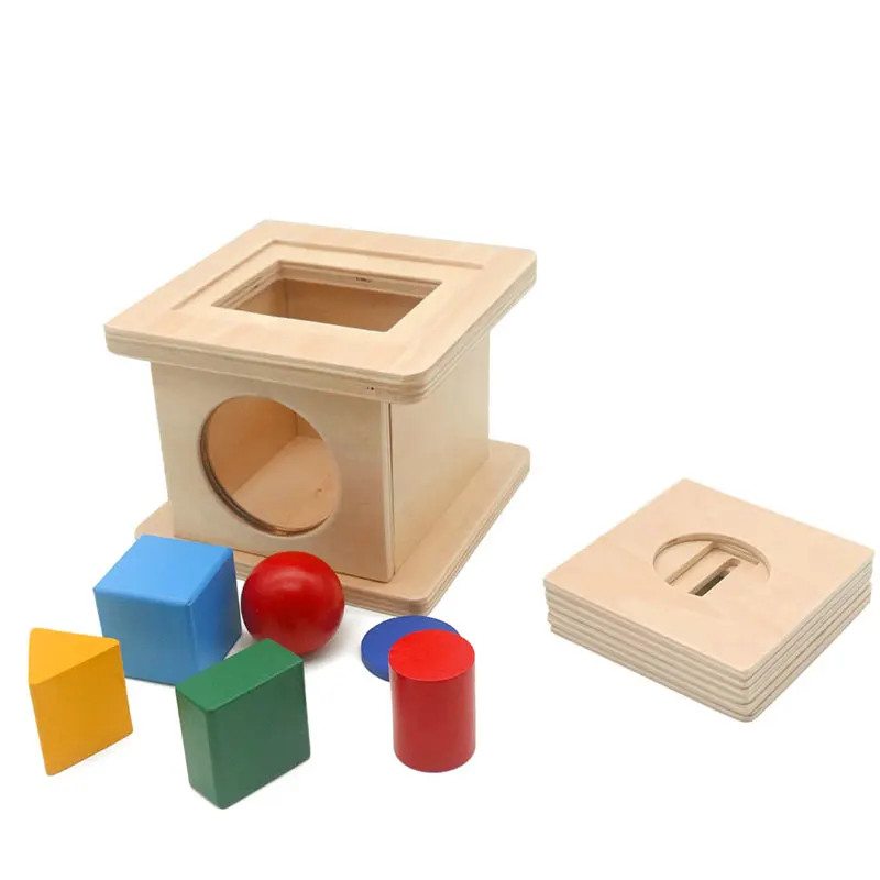 6 em 1 de Madeira em Forma de Correspondência Montessori Bebê Meses Jogo Desenvolvimento Brinquedos Aprendizagem Educacional Treinamento Pré-escolar G588t 6 - 12 8 Brinquedos mat.