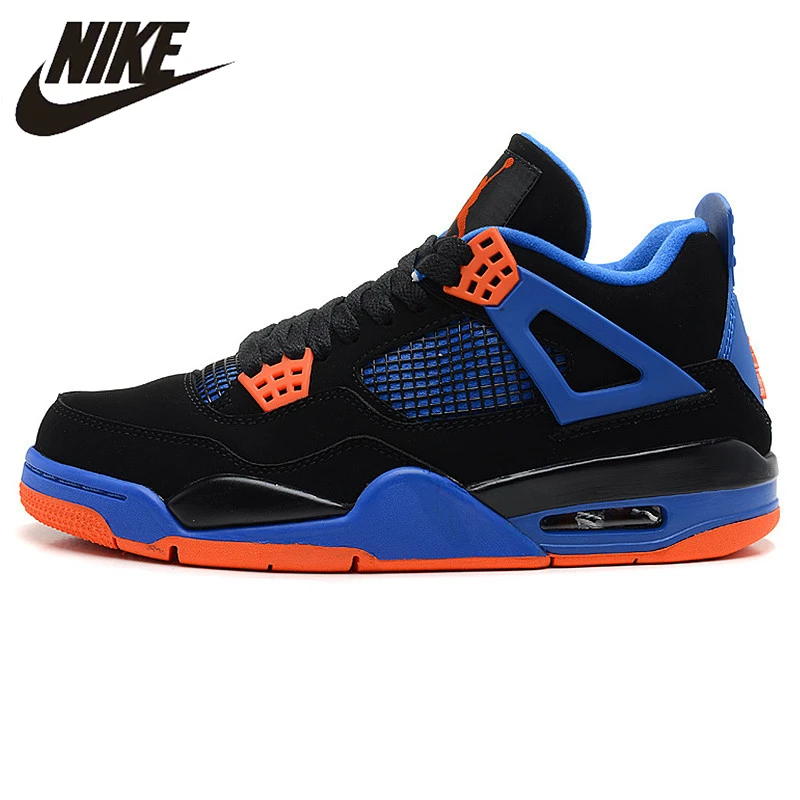 

Nike Air Jordan 4 Retro "Cavs" Men's Basketball Shoes, Original Shock-absorbing Outdoor Sports Shoes 308497 027